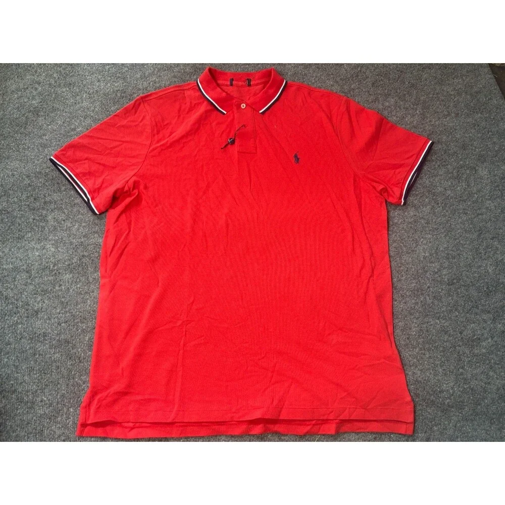 Polo Ralph Lauren Polo Shirt Mens XL Red